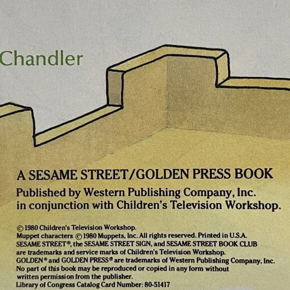 Molly Moves to Sesame Street by Judy Freudberg Hardcover 1980 Book Club - Picture 3 of 4